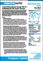 Read report on Canoel International Energy (CIL.V) - revitalisation on track; acquiring cogen plant